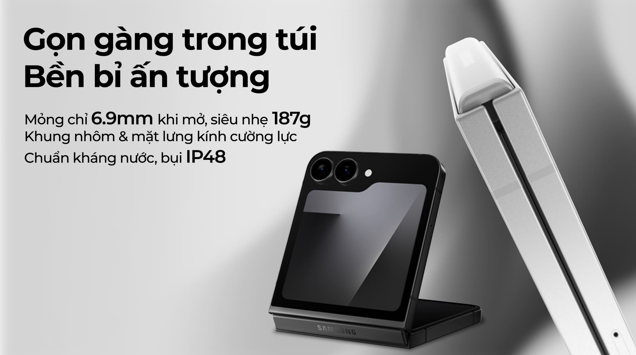 Điện thoại Samsung Galaxy Z Flip7 FE 5G 8GB/256GB