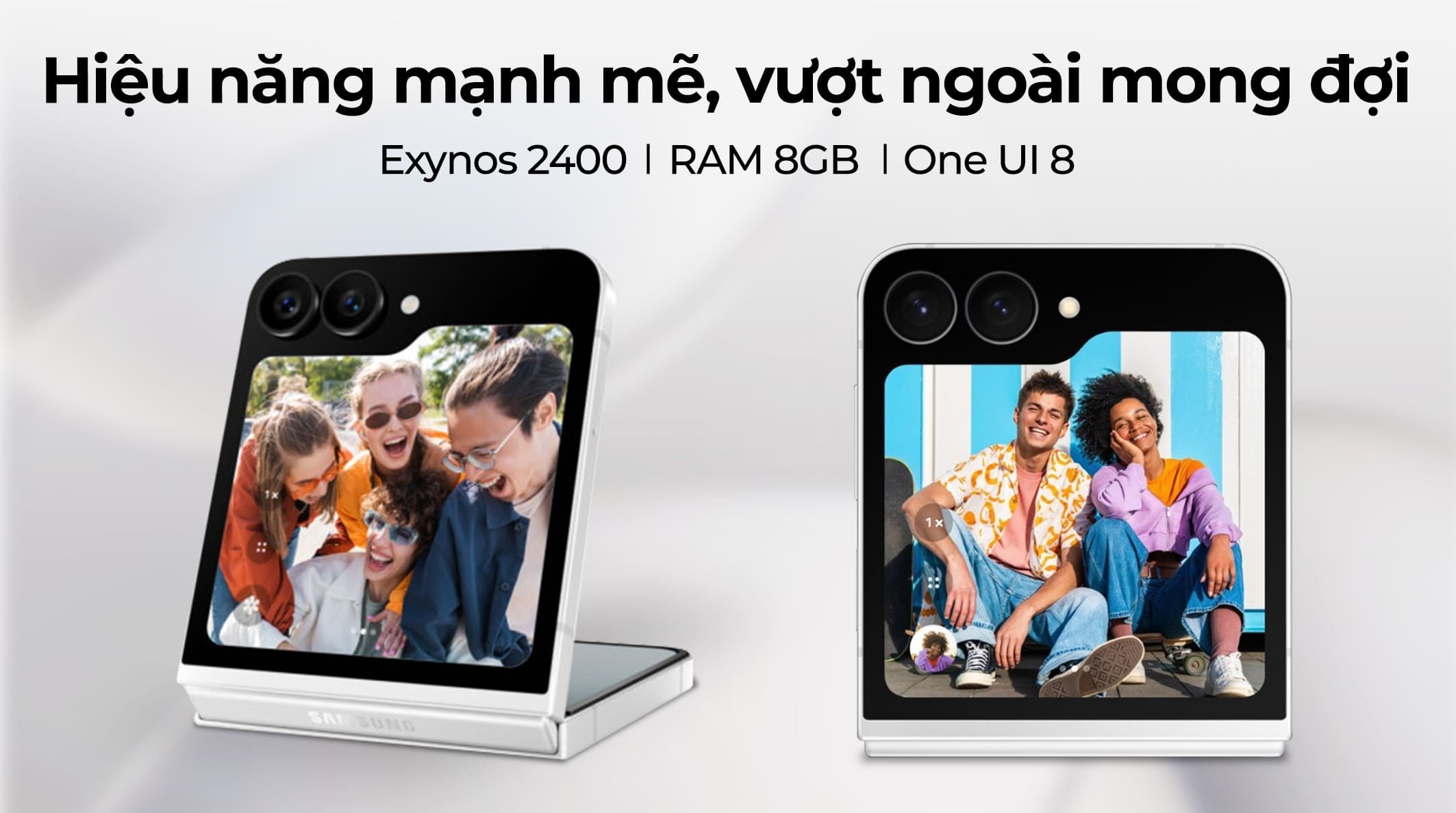 Điện thoại Samsung Galaxy Z Flip7 FE 5G 8GB/256GB