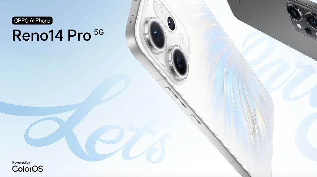 Điện thoại OPPO Reno14 Pro 5G 12GB/512GB