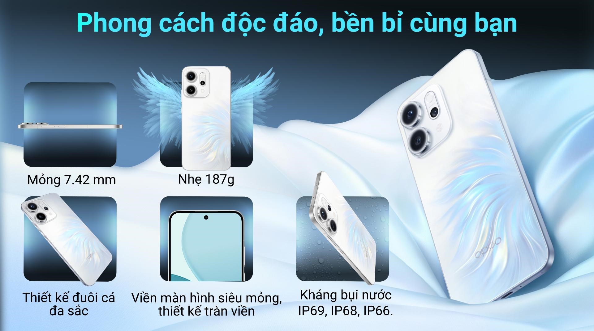 Điện thoại OPPO Reno14 5G 12GB/512GB