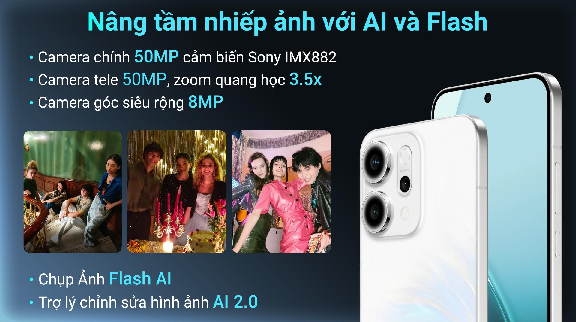 Điện thoại OPPO Reno14 5G 12GB/256GB