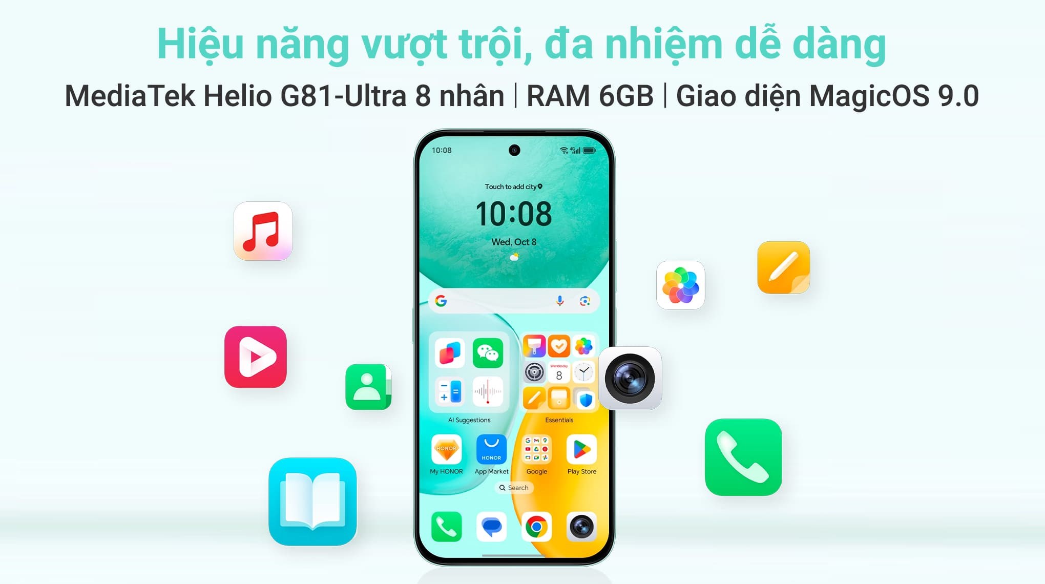 Điện thoại HONOR X6c 6GB/128GB