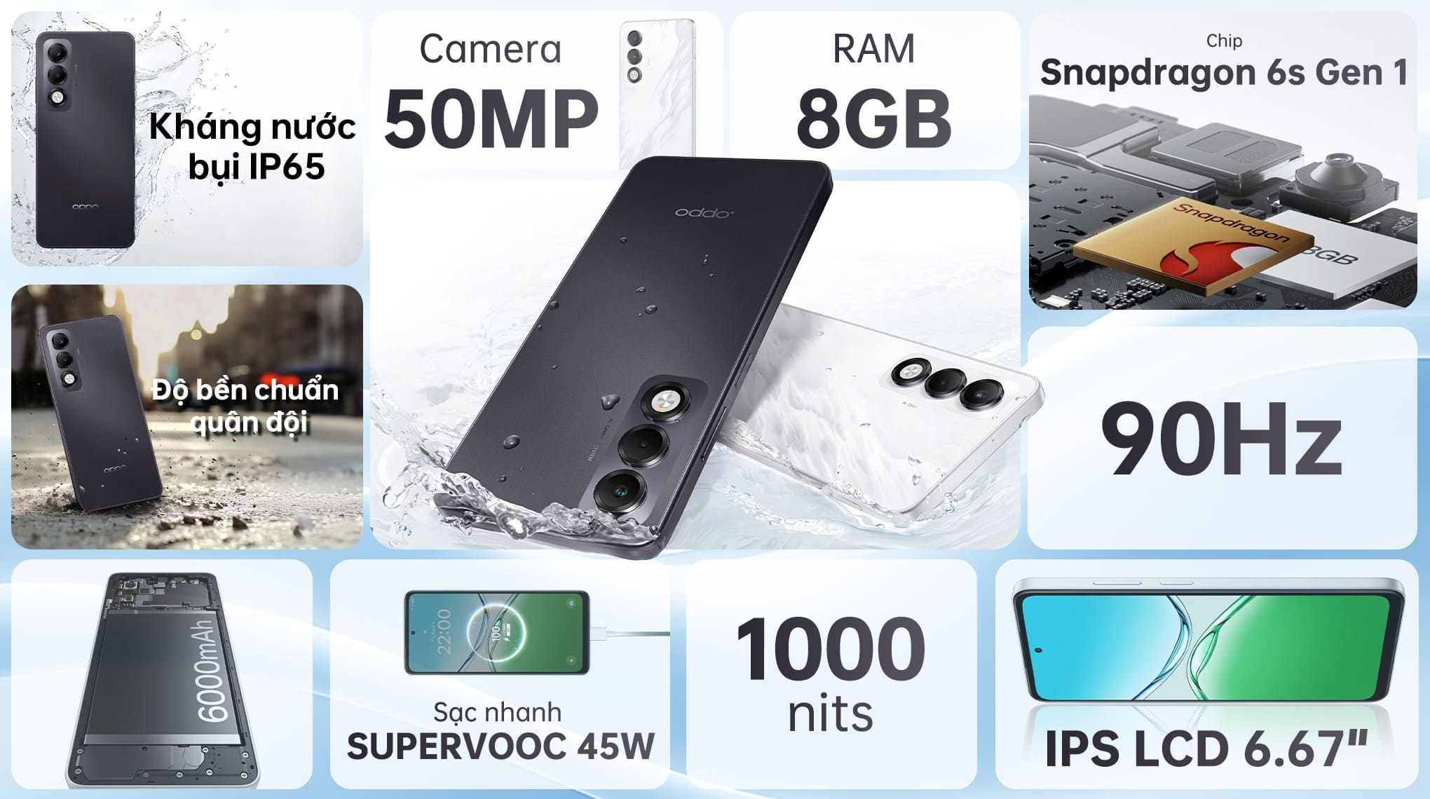 Điện thoại OPPO A5i Pro 8GB/128GB