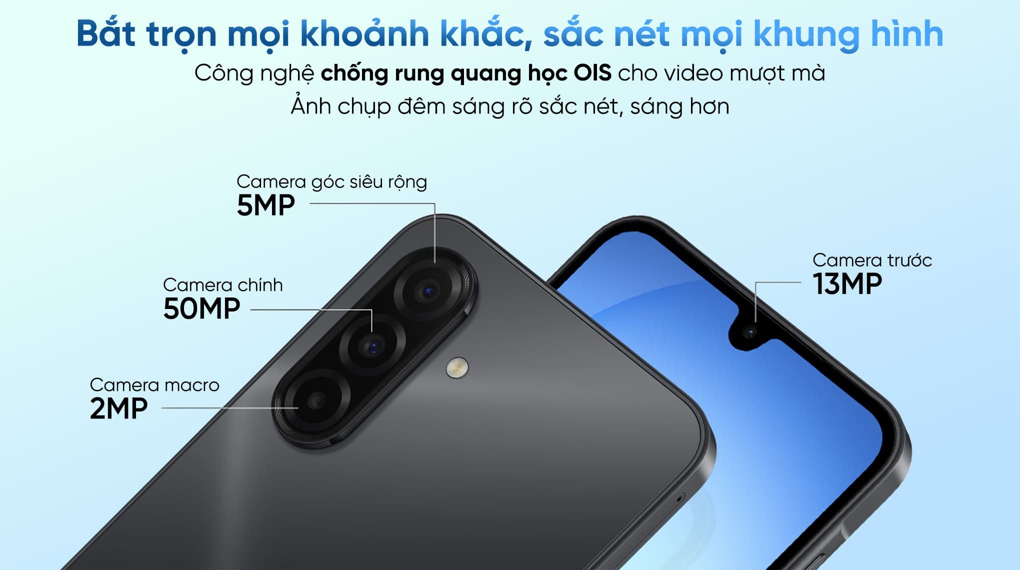 Điện thoại Samsung Galaxy A17 4GB/128GB