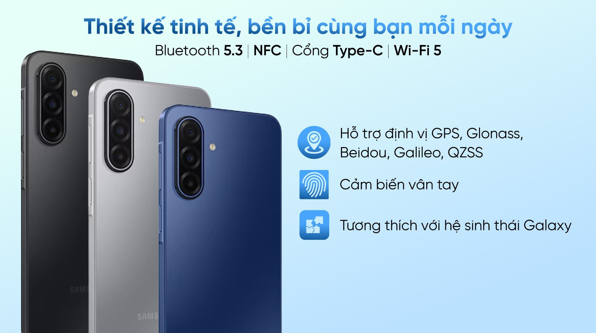 Điện thoại Samsung Galaxy A17 4GB/128GB