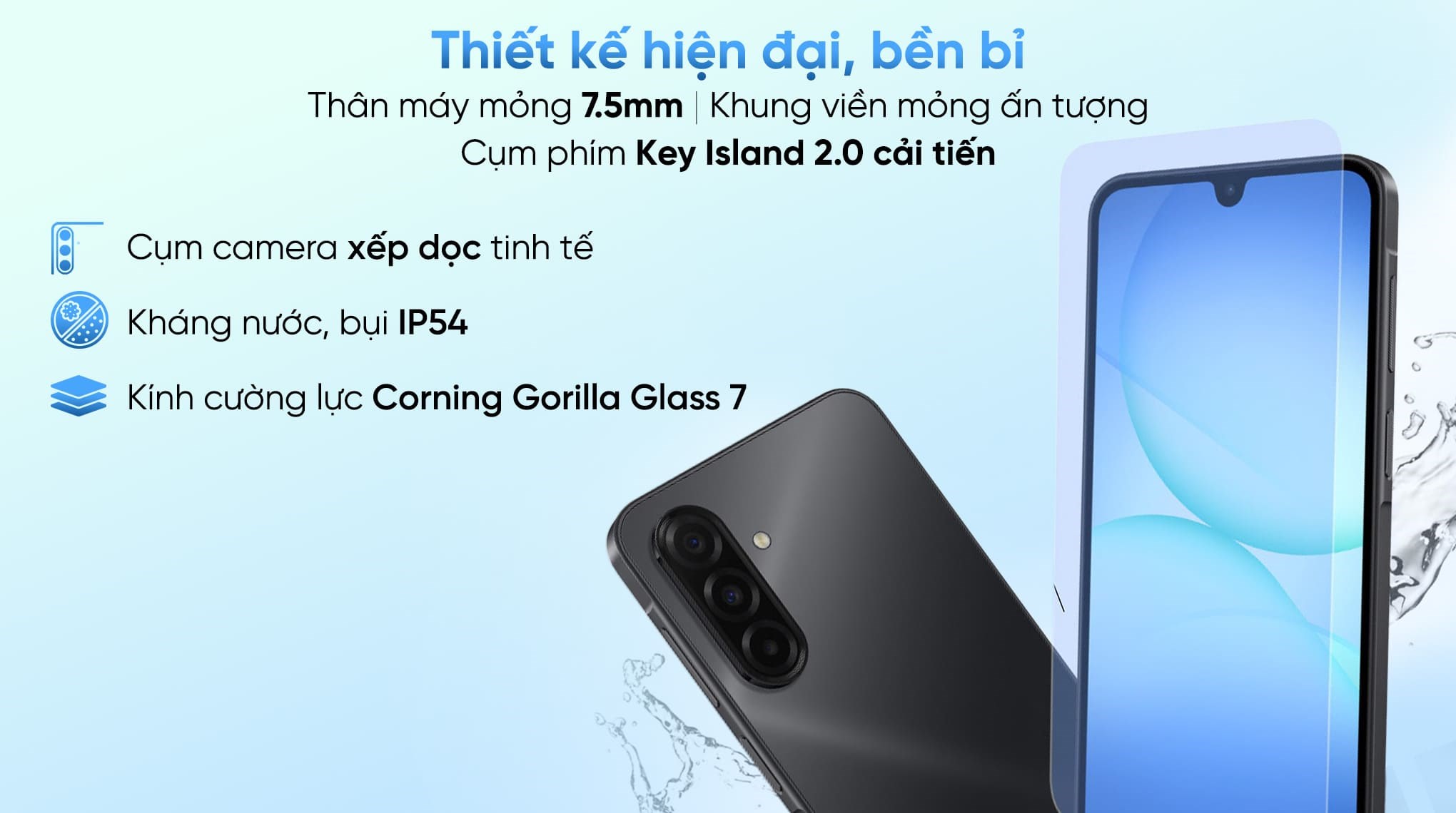 Điện thoại Samsung Galaxy A17 8GB/128GB