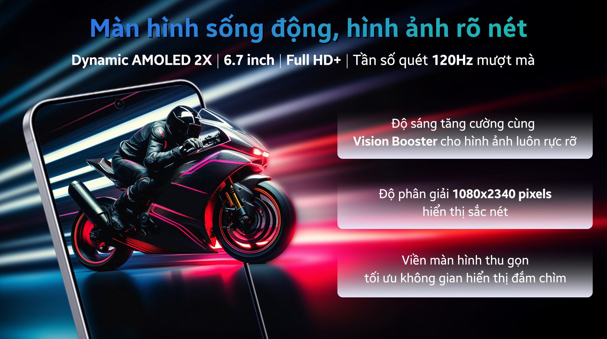 Điện thoại Samsung Galaxy S25 FE 5G 8GB/512GB Đen/Xanh Nhạt