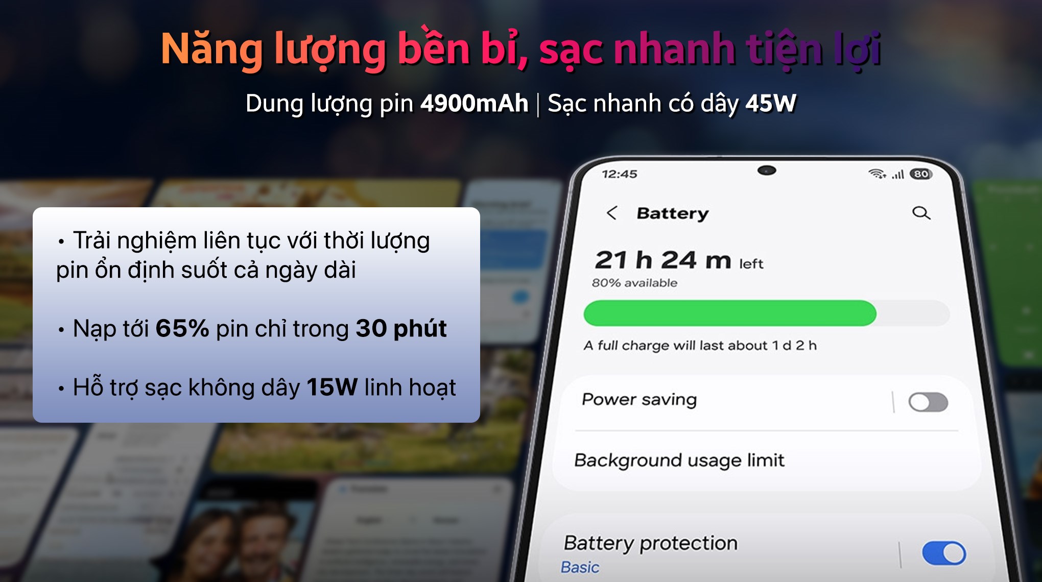 Điện thoại Samsung Galaxy S25 FE 5G 8GB/512GB Trắng/Xanh Navy