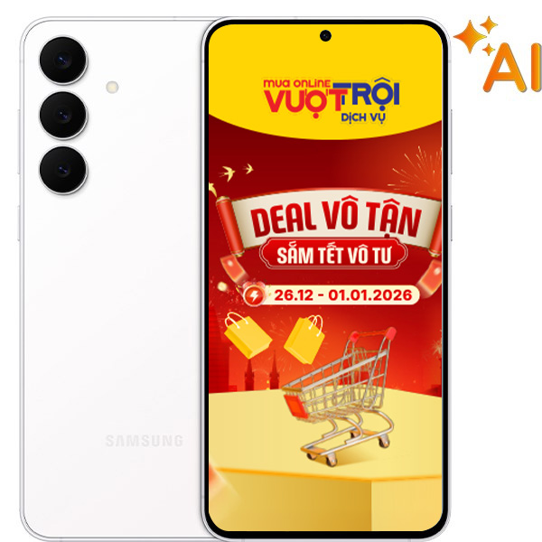 Samsung Galaxy S25 FE 5G 8GB/512GB Trắng/Xanh Navy