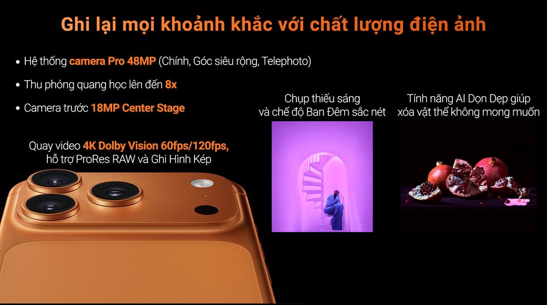 Điện thoại iPhone 17 Pro 256GB