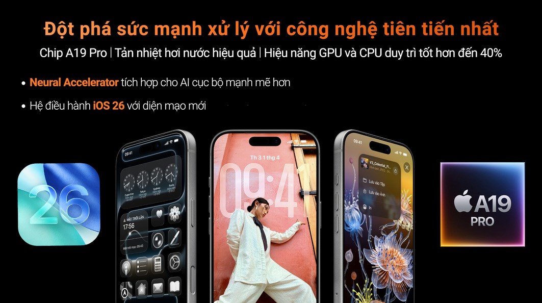 Điện thoại iPhone 17 Pro 512GB