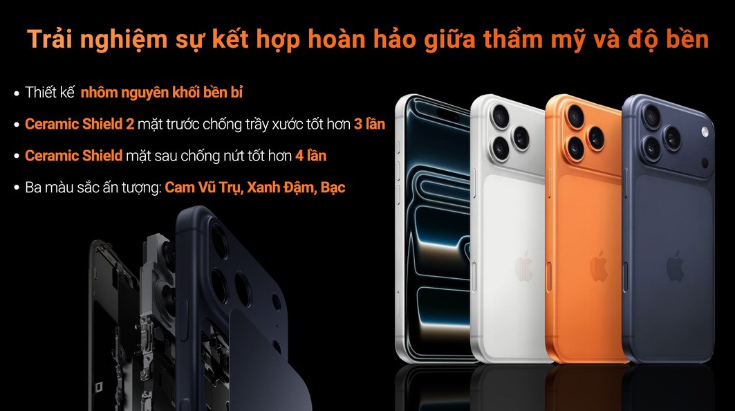 Điện thoại iPhone 17 Pro 1TB