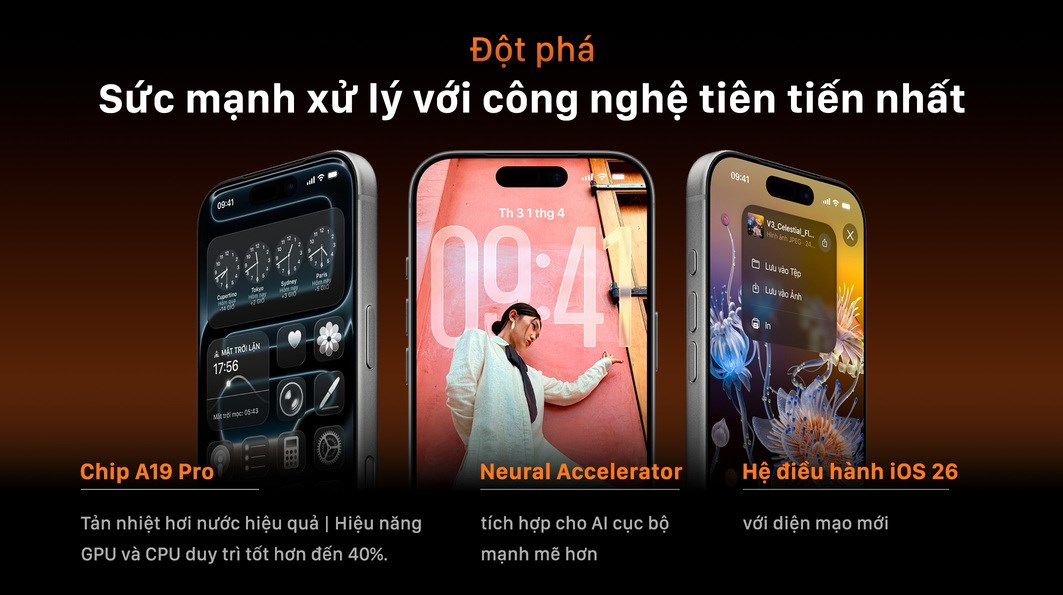 Điện thoại iPhone 17 Pro Max 256GB