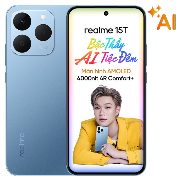 Điện thoại realme 15T 5G 8GB/256GB