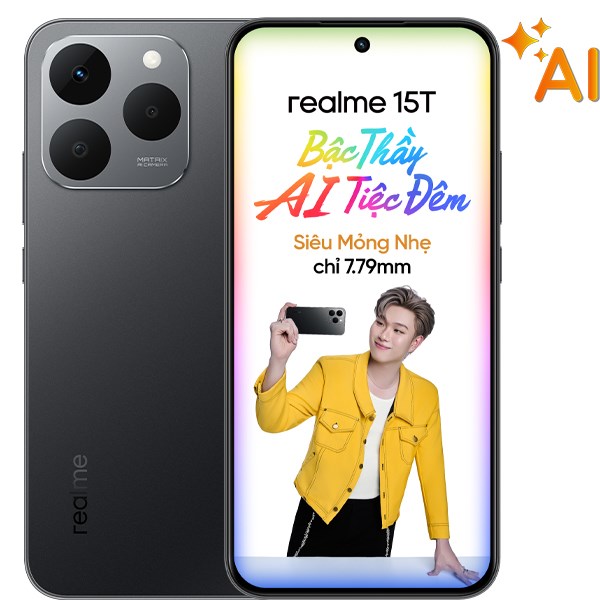 Điện thoại realme 15T 5G 8GB/256GB