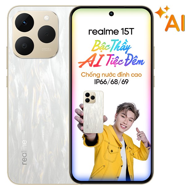 Điện thoại realme 15T 5G 12GB/256GB