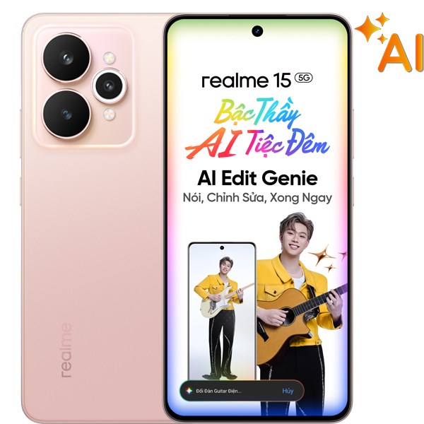 Điện thoại realme 15 5G 12GB/256GB