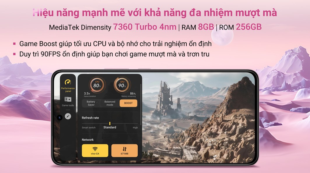 Điện thoại vivo V60 Lite 5G 8GB/256GB