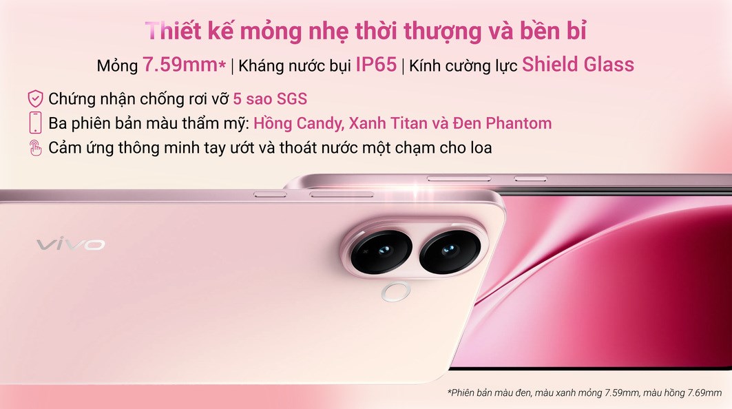 Điện thoại vivo V60 Lite 5G 12GB/512GB