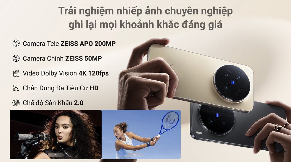 Điện thoại vivo X300 Pro 5G 16GB/512GB