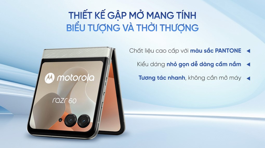 Điện thoại Motorola Razr 60 5G 8GB/256GB
