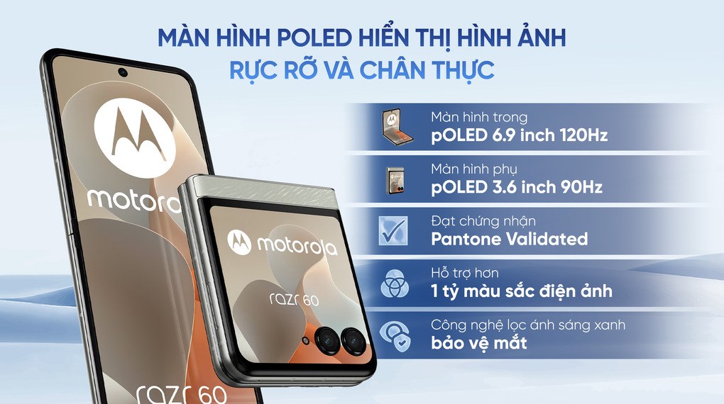 Điện thoại Motorola Razr 60 5G 8GB/256GB