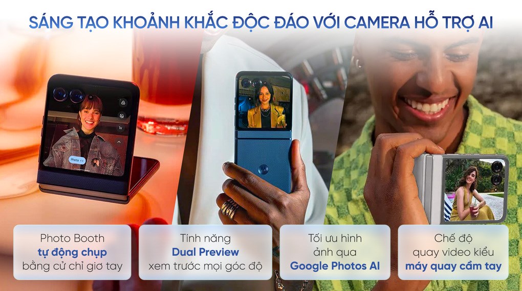 Điện thoại Motorola Razr 60 5G 8GB/256GB