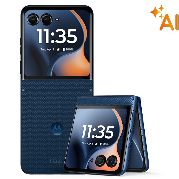 Motorola Razr 60 Blue Thumb