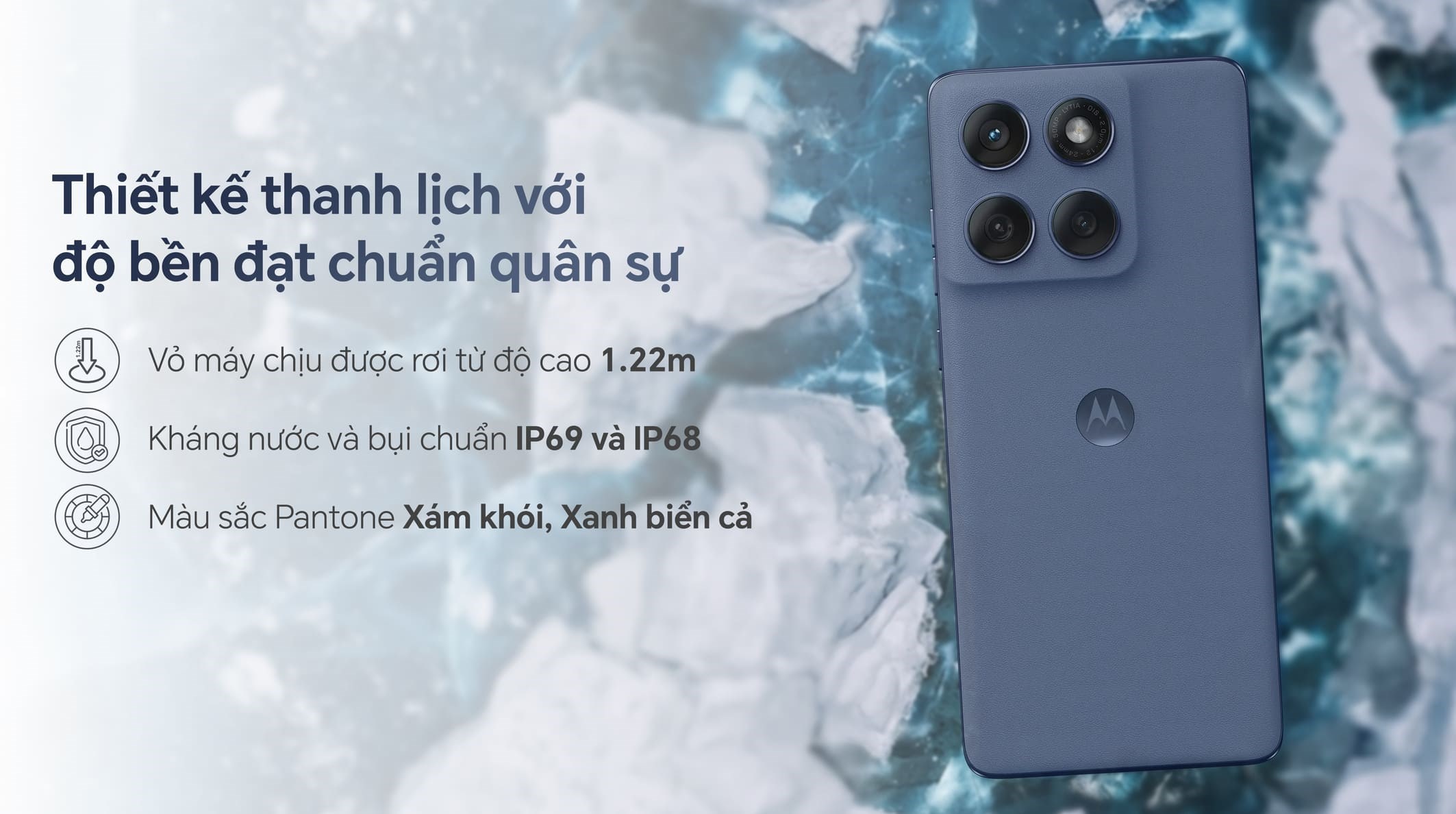 Điện thoại Motorola Edge 60 Fusion 5G 8GB/256GB