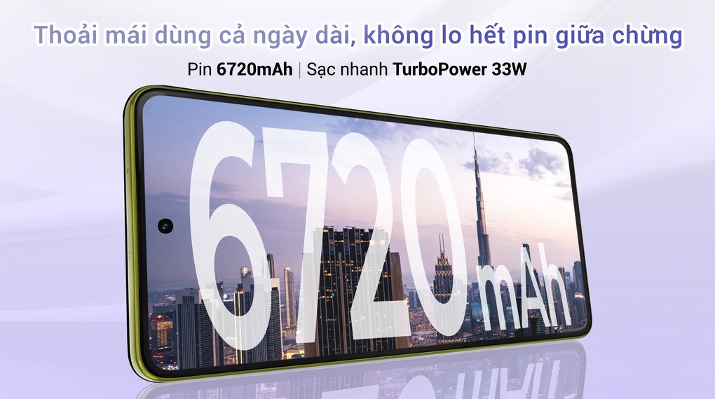 Điện thoại Motorola G86 POWER 5G 8GB/128GB