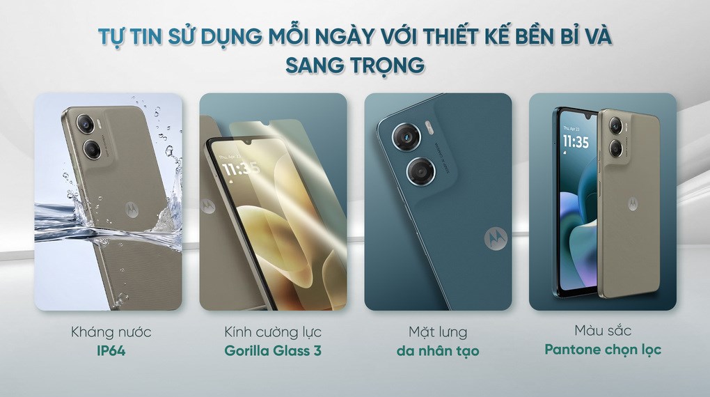 Điện thoại Motorola G06 POWER 4GB/128GB