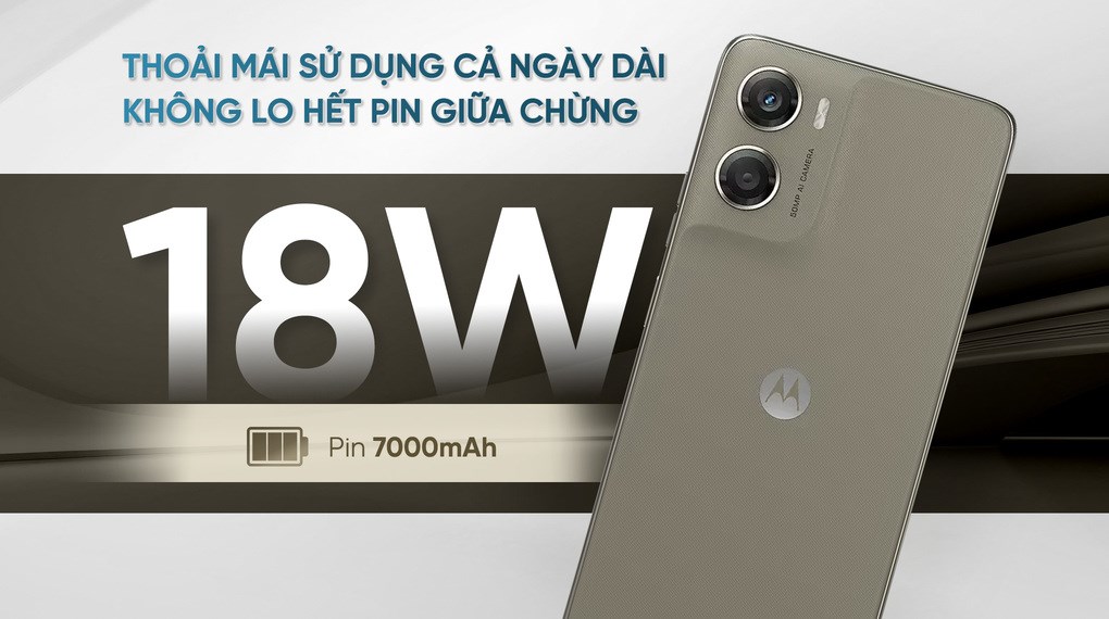 Điện thoại Motorola G06 POWER 4GB/128GB