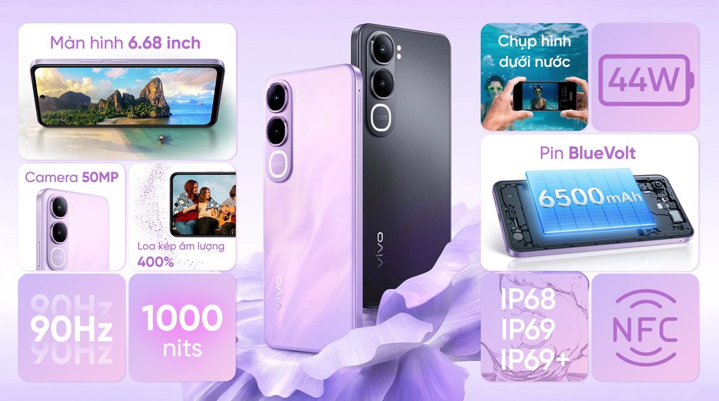 Điện thoại vivo Y21d 4GB/128GB