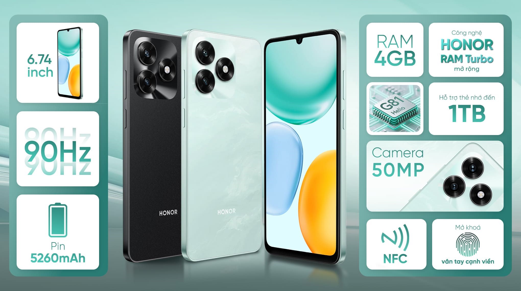 Điện thoại HONOR X5c Plus 4GB/64GB