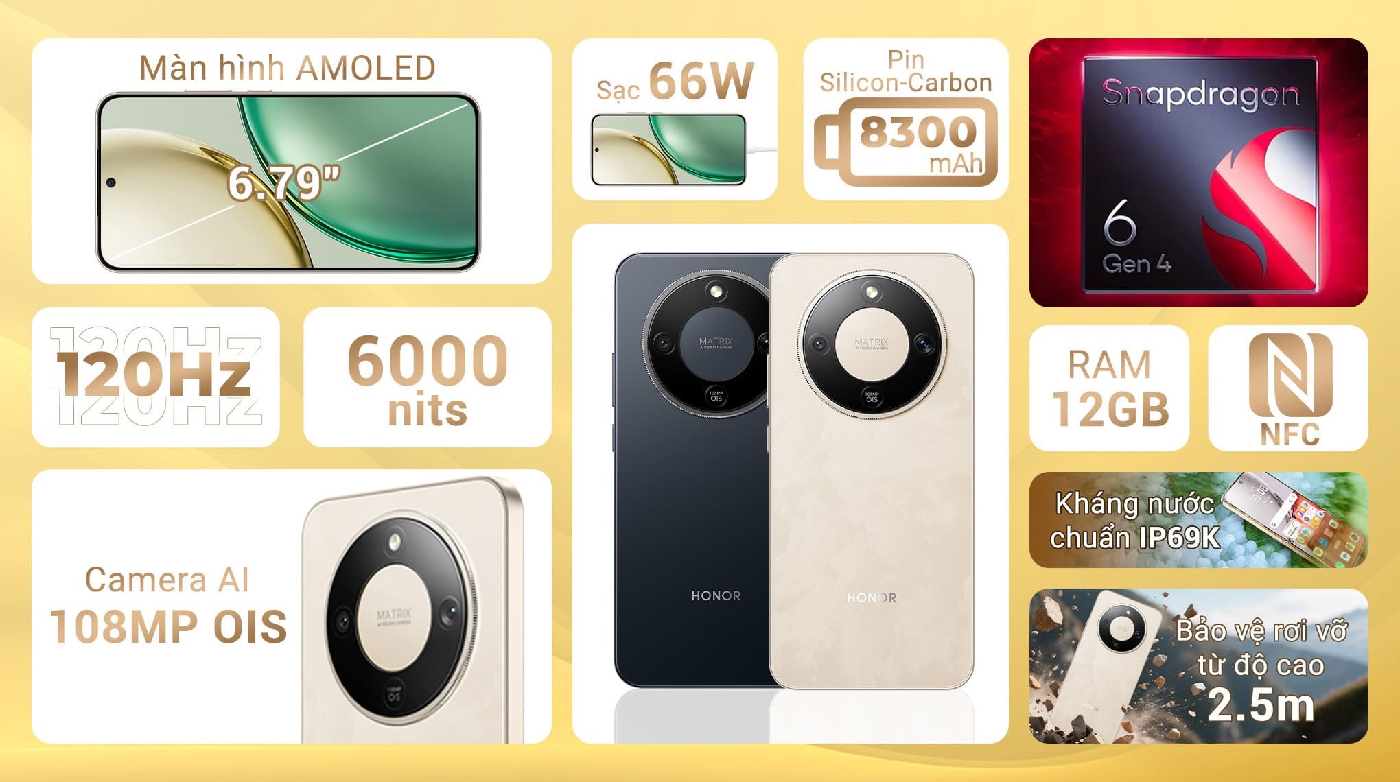 Điện thoại HONOR X9d 5G 12GB/512GB