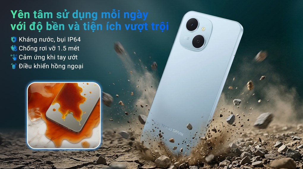 Điện thoại Tecno Spark 40C 4GB/128GB