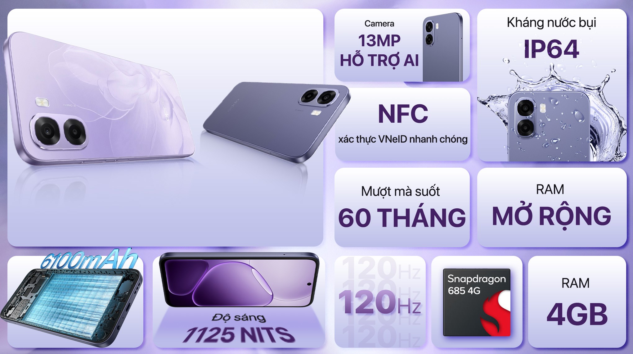 Điện thoại OPPO A6x 4GB/128GB