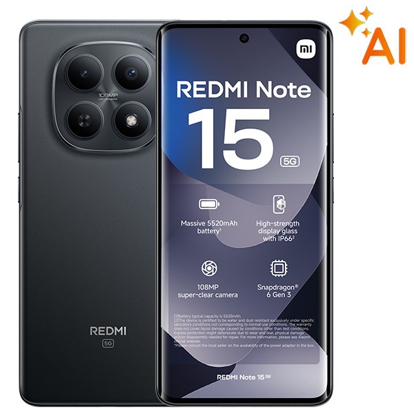 Điện thoại Xiaomi Redmi Note 15 5G 8GB/256GB