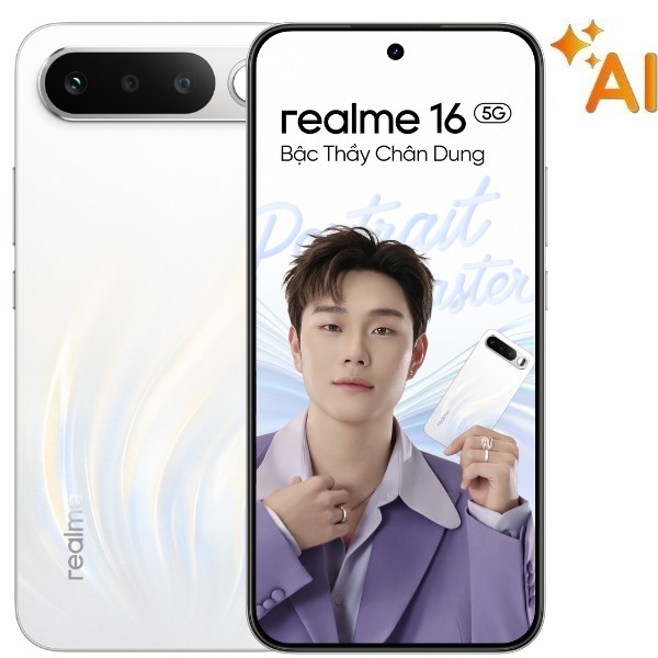 Điện thoại realme 16 5G 12GB/256GB