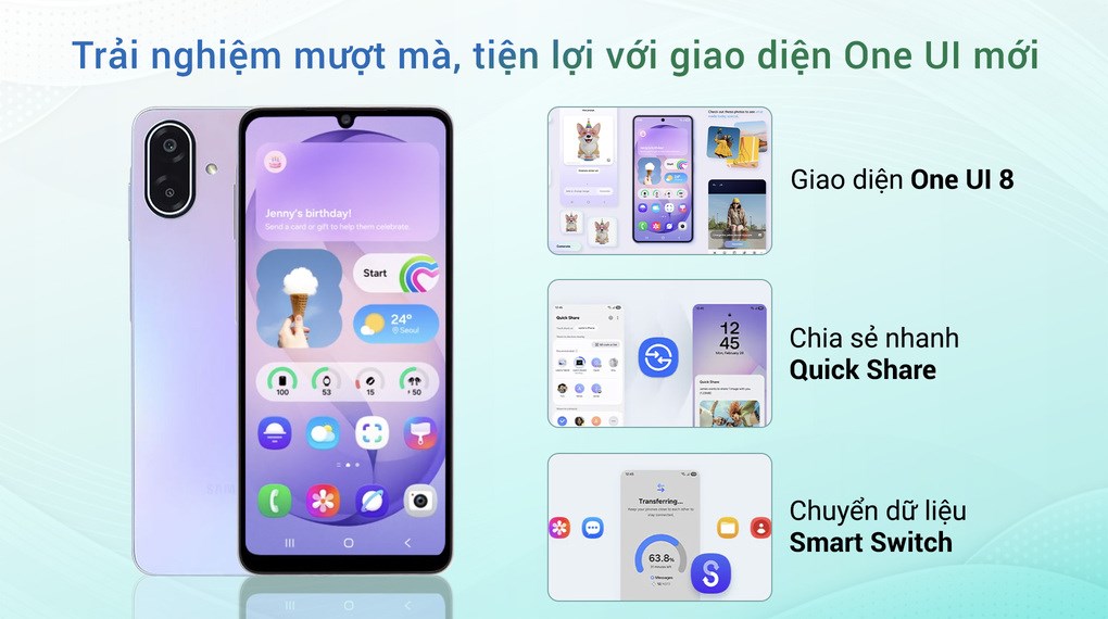 Điện thoại Samsung Galaxy A07 5G 4GB/128GB