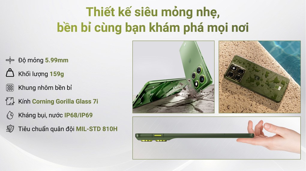 Điện thoại Motorola Edge 70 8GB/256GB