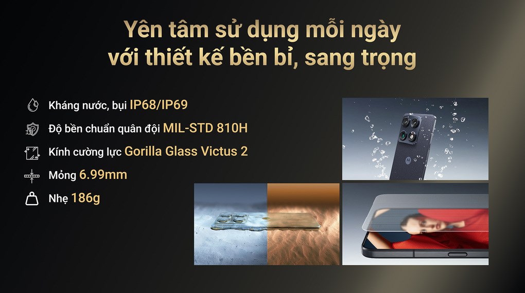 Điện thoại Motorola Signature 12GB/256GB