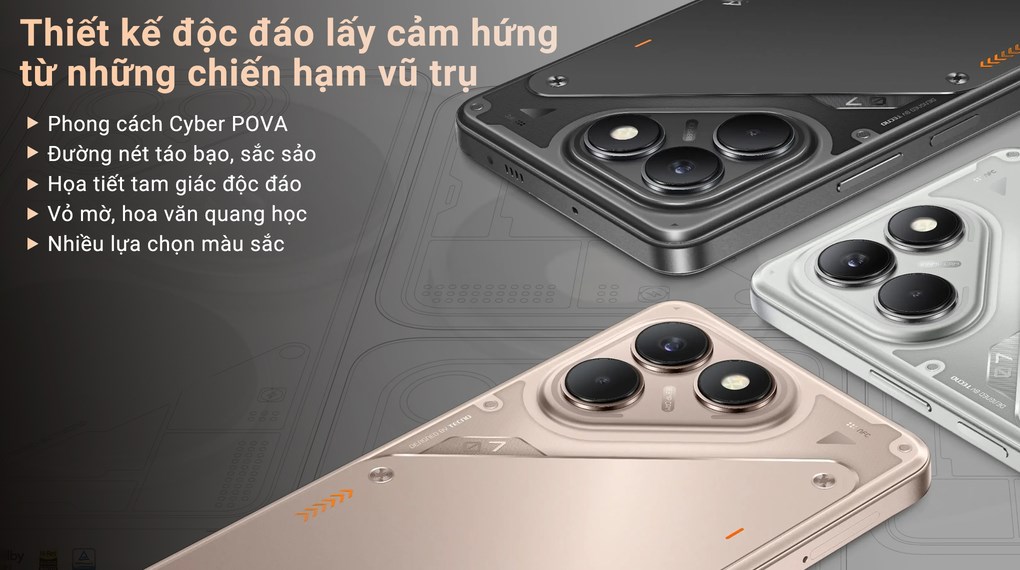 Điện thoại Tecno Pova 7 8GB/256GB
