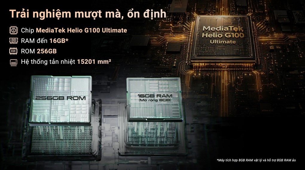 Điện thoại Tecno Pova 7 8GB/256GB