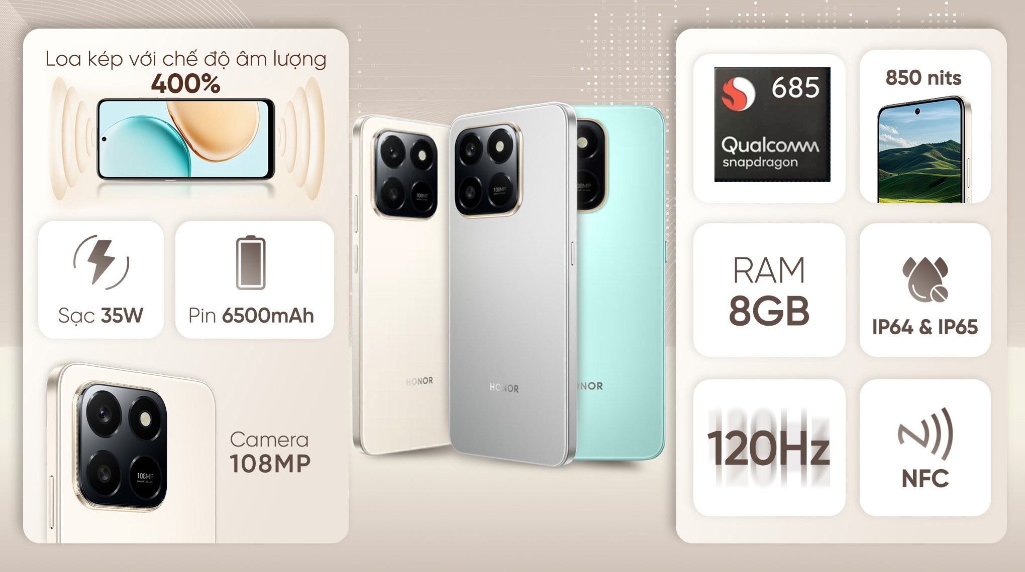 Điện thoại Honor X7d 8GB/128GB