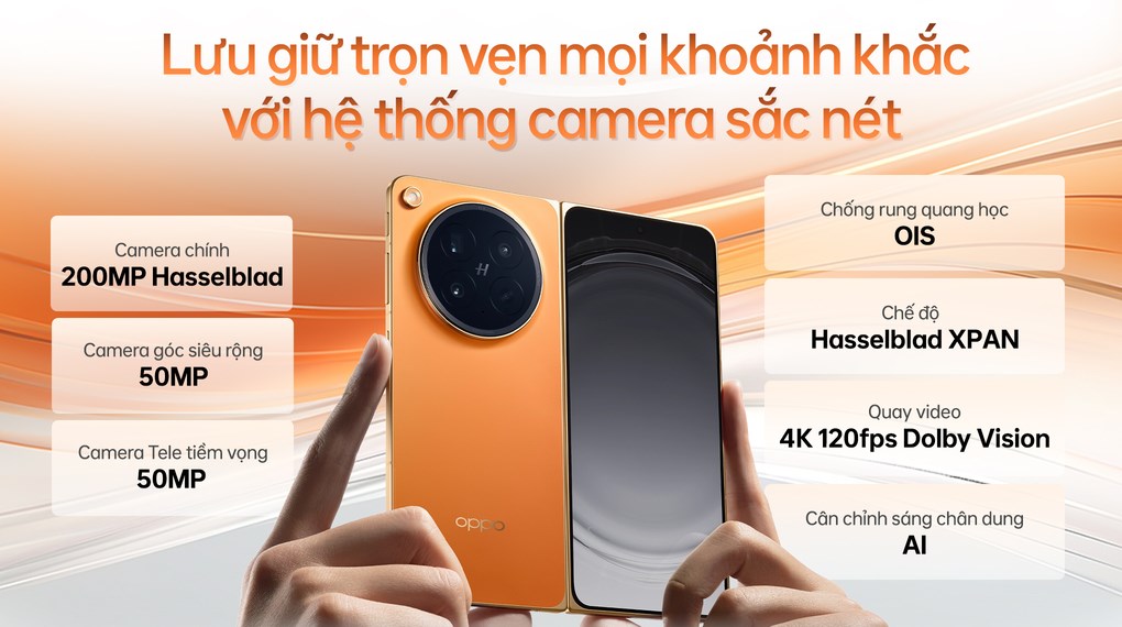 Điện thoại OPPO Find N6 5G 16GB/512GB Titan xanh - 4