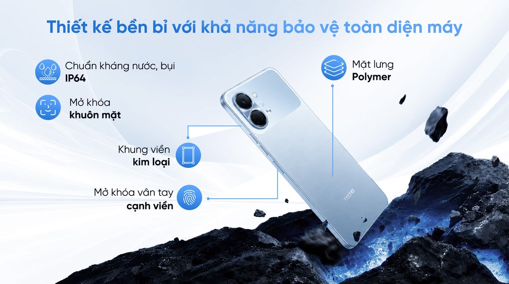 Điện thoại Tecno Spark Go 3 4GB/128GB