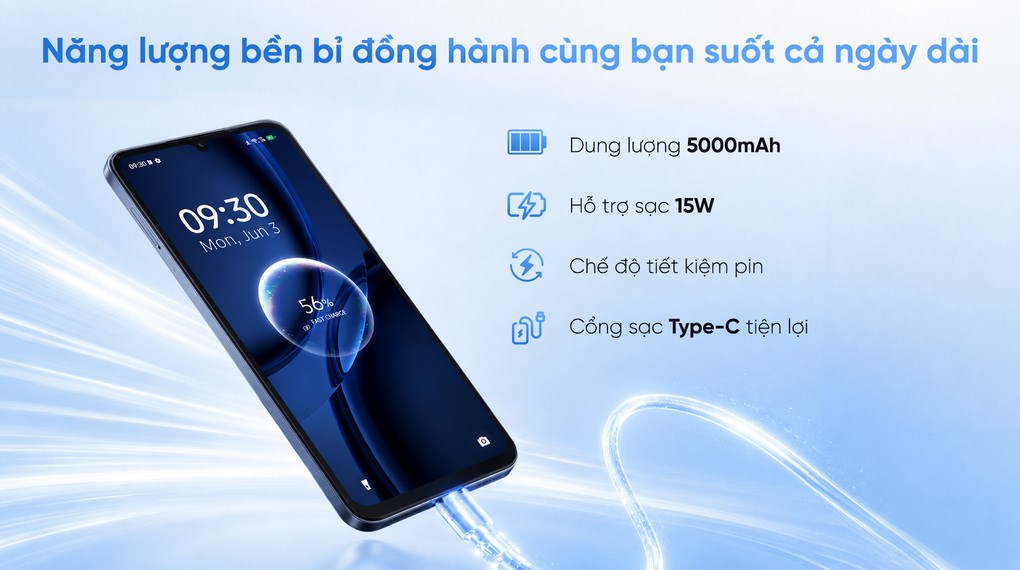 Điện thoại Tecno Spark Go 3 4GB/128GB