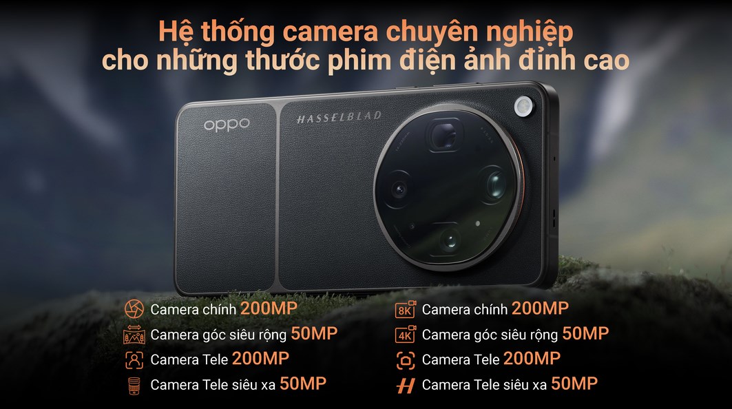 Điện thoại OPPO Find X9 Ultra 12GB/512GB