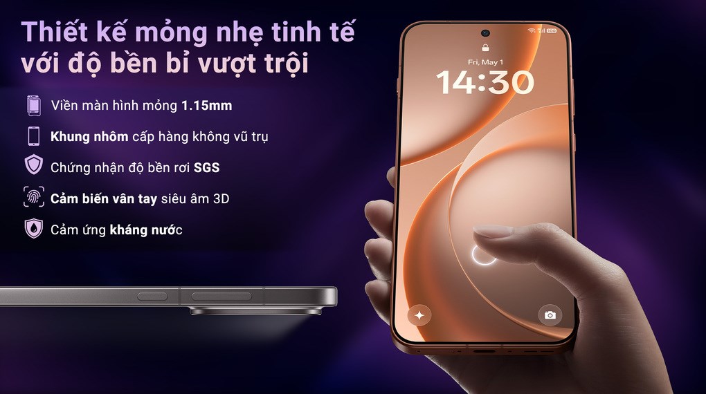 Điện thoại OPPO Find X9s 12GB/512GB